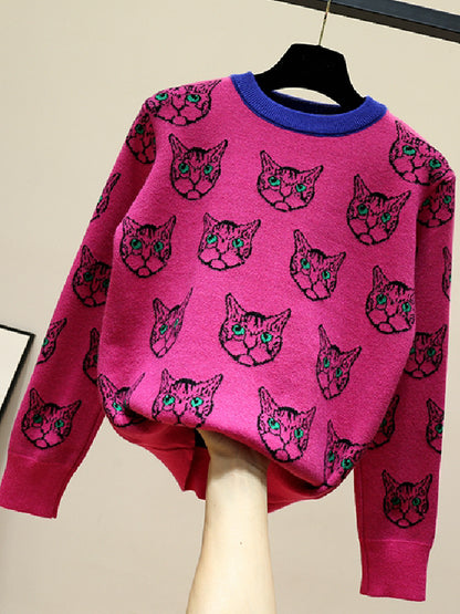 Cat sweater X596 