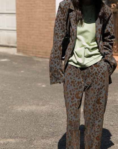 Leopard Jacket/Pants X0100